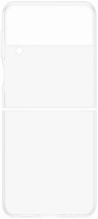 Origineel Samsung Galaxy Z Flip 4 Hoesje Clear Slim Cover Transparant afbeelding 4