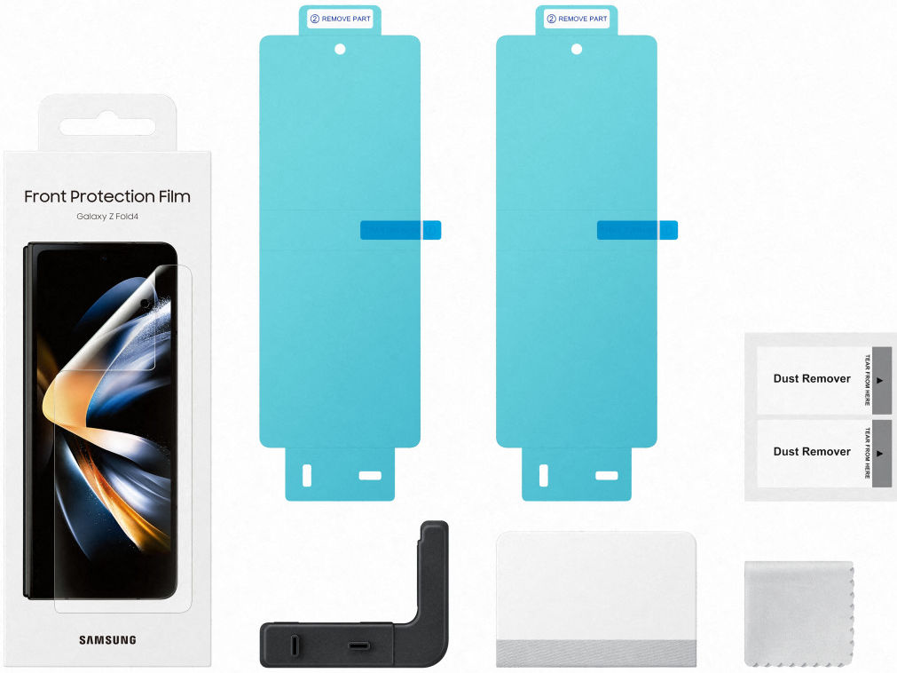 Originele Samsung Galaxy Z Fold 4 Screen Protector Voorkant (2-Pack) afbeelding 4
