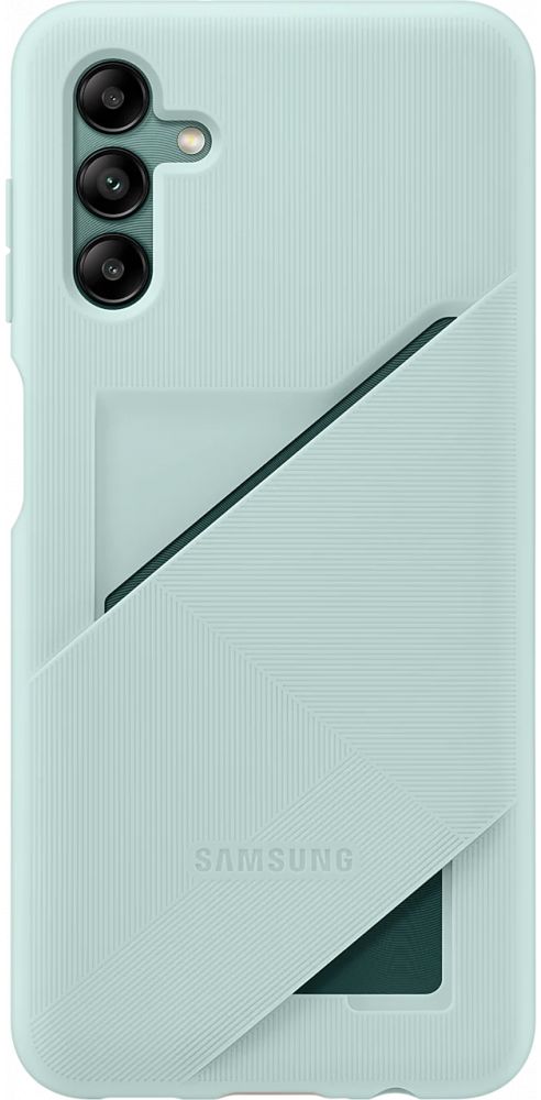 Origineel Samsung Galaxy A04s Hoesje Card Slot Cover Groen afbeelding 1