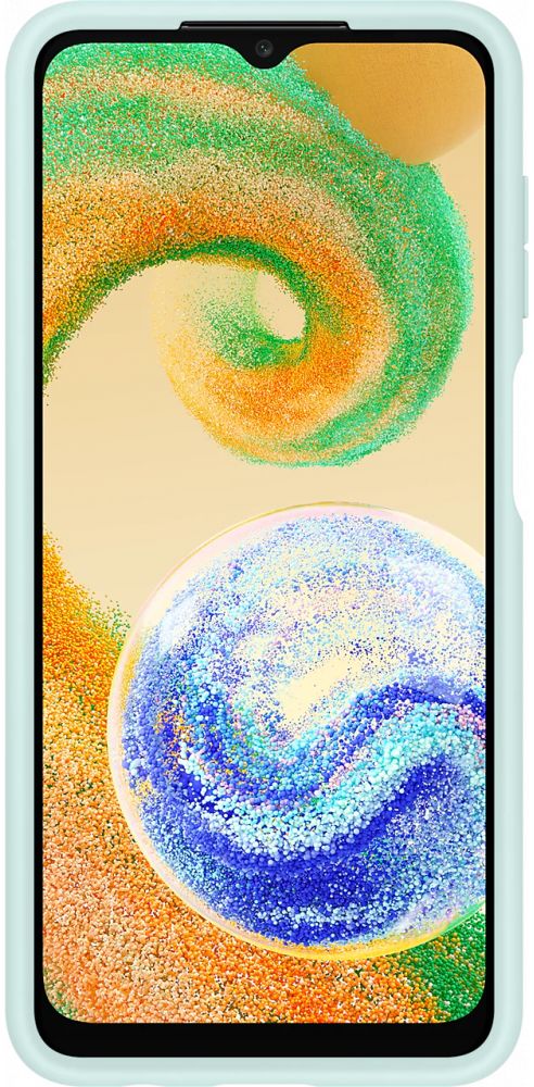 Origineel Samsung Galaxy A04s Hoesje Card Slot Cover Groen afbeelding 3