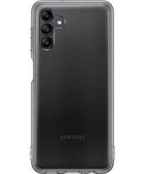 Origineel Samsung Galaxy A04s Hoesje Soft Clear Cover Zwart