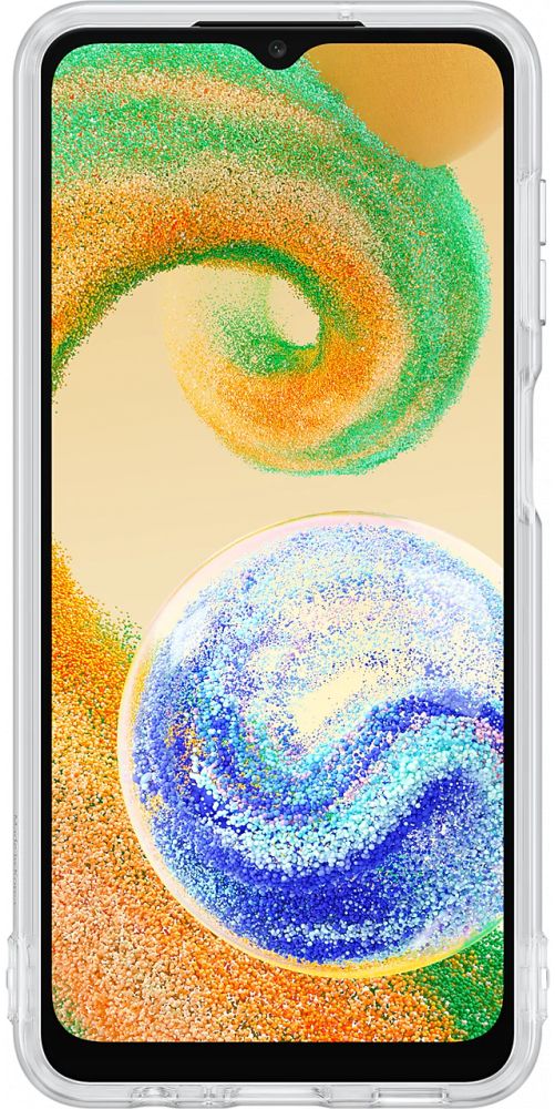 Origineel Samsung Galaxy A04s Hoesje Soft Clear Cover Transparant afbeelding 3