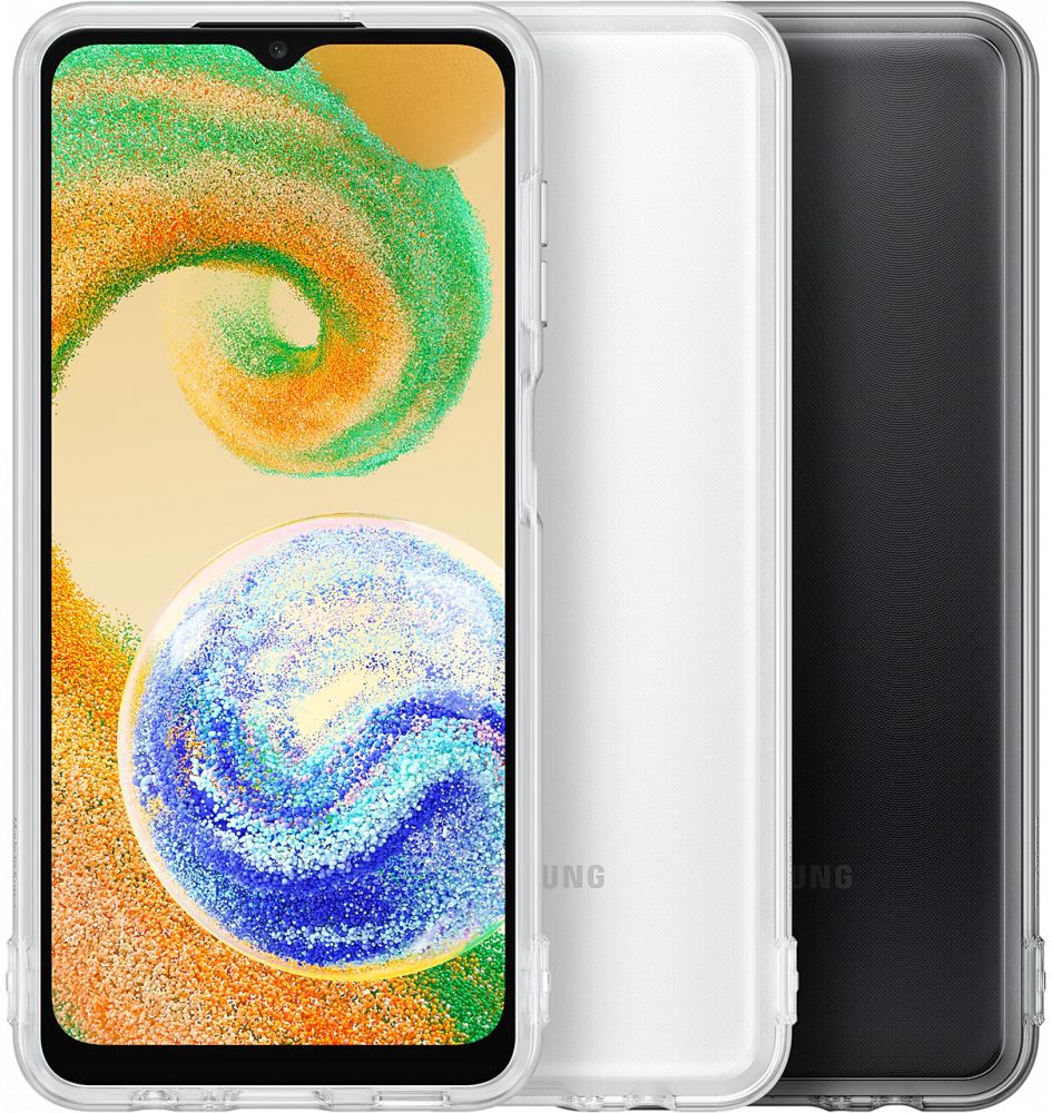 Origineel Samsung Galaxy A04s Hoesje Soft Clear Cover Transparant afbeelding 5