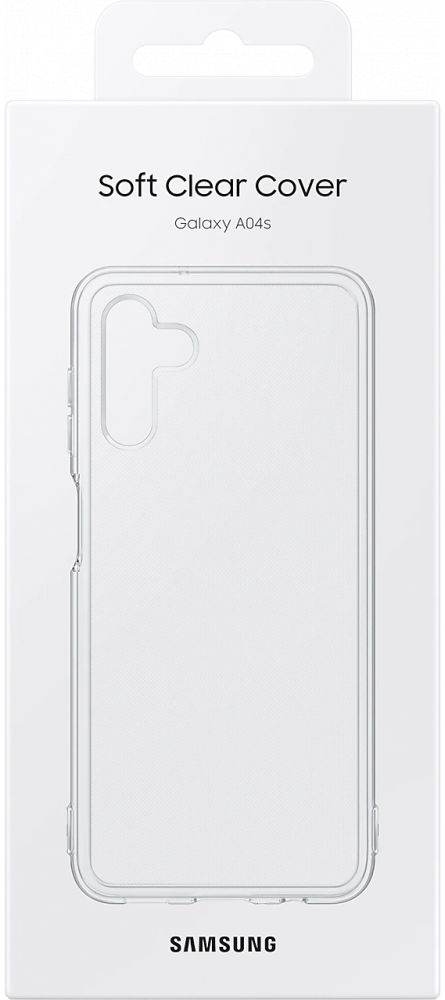 Origineel Samsung Galaxy A04s Hoesje Soft Clear Cover Transparant afbeelding 6