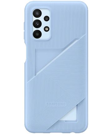 Origineel Samsung Galaxy A23 Hoesje Card Slot Cover Blauw Hoesjes