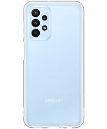 Origineel Samsung Galaxy A23 Hoesje Soft Clear Cover Transparant