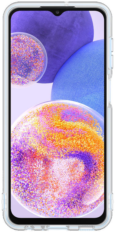 Origineel Samsung Galaxy A23 Hoesje Soft Clear Cover Transparant afbeelding 3