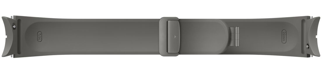 Origineel Samsung Universeel Watch 20MM D-Buckle Bandje Grijs (M/L) afbeelding 3