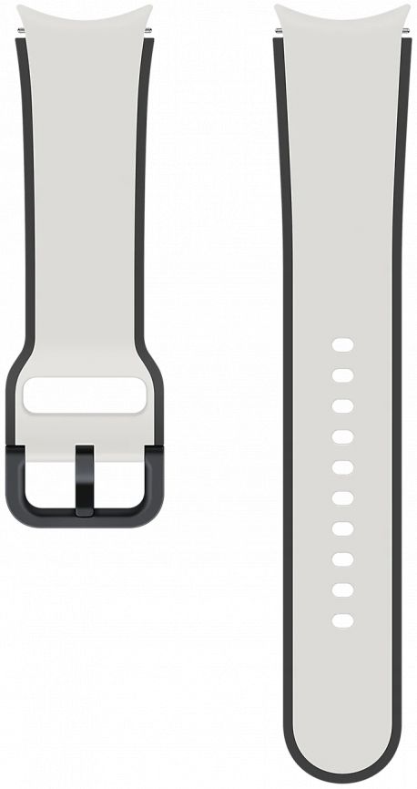 Origineel Samsung Galaxy Watch 5/4 Two-tone Sport Bandje Beige (M/L) afbeelding 1