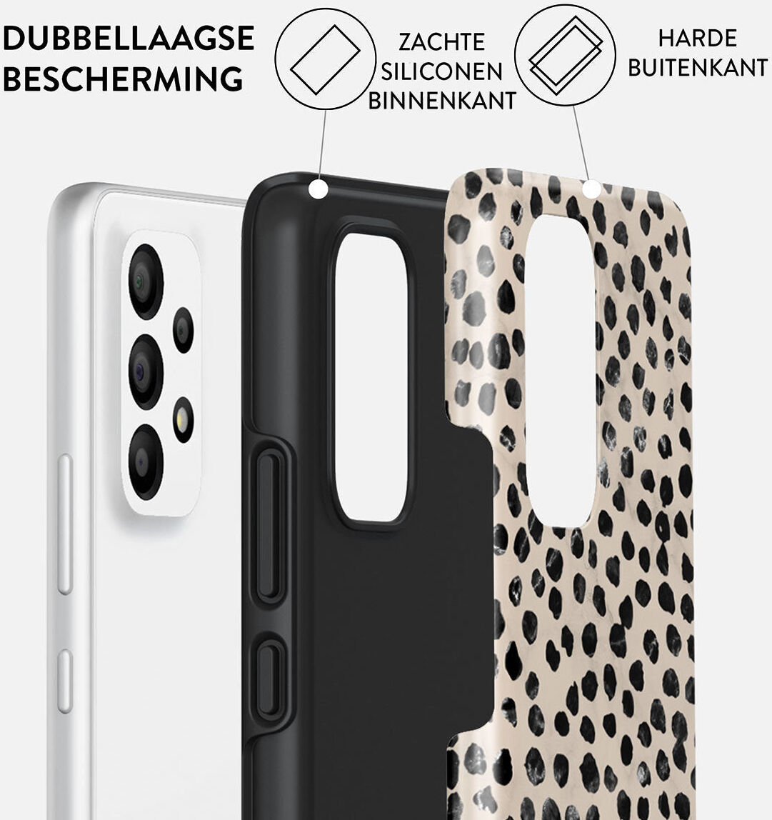 Burga Tough Case Samsung Galaxy A53 Hoesje Almond Latte afbeelding 2
