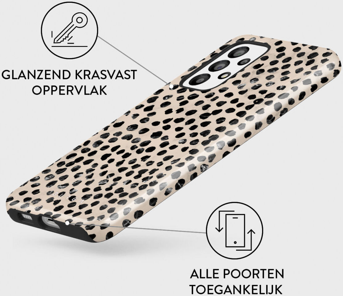 Burga Tough Case Samsung Galaxy A53 Hoesje Almond Latte afbeelding 4