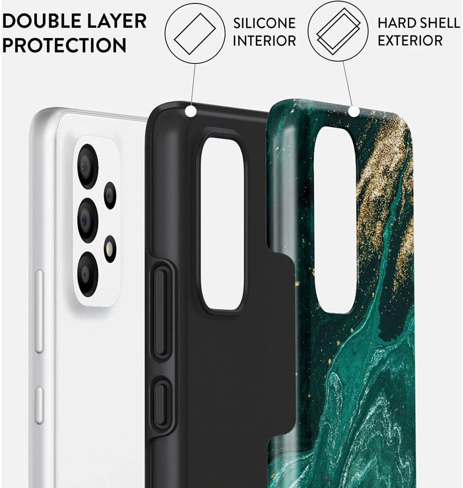 Burga Tough Case Samsung Galaxy A53 Hoesje Emerald Pool afbeelding 2