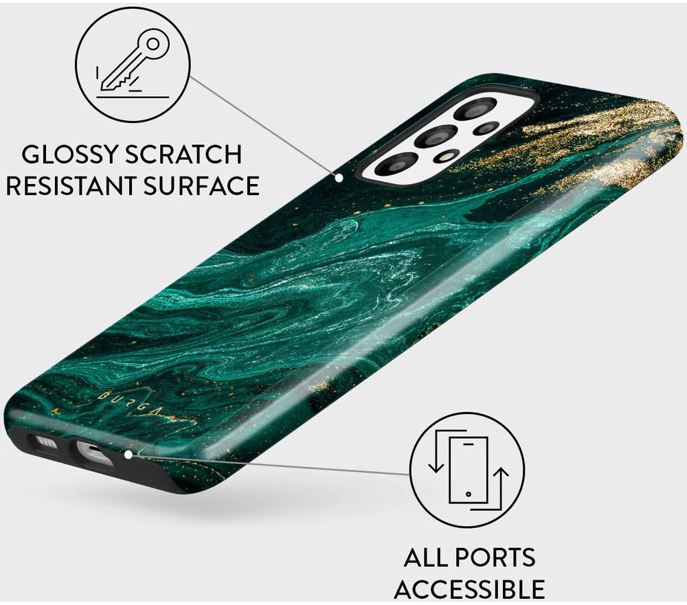 Burga Tough Case Samsung Galaxy A53 Hoesje Emerald Pool afbeelding 4