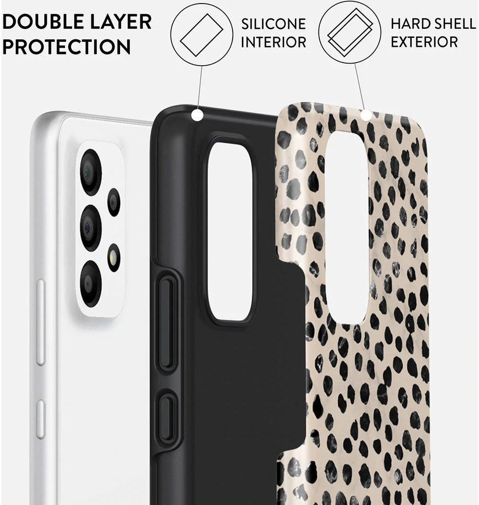 Burga Tough Case Samsung Galaxy A33 Hoesje Almond Latte afbeelding 2