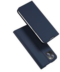 Dux Ducis Skin Pro Series iPhone 14 Plus Hoesje Portemonnee Blauw