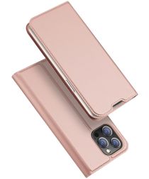 Dux Ducis Skin Pro Series Apple iPhone 14 Pro Hoesje Portemonnee Roze