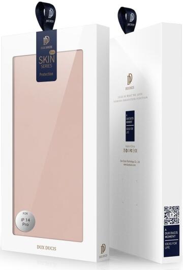 Dux Ducis Skin Pro Series Apple iPhone 14 Pro Hoesje Portemonnee Roze afbeelding 15