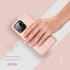 Dux Ducis Skin Pro Series Apple iPhone 14 Pro Hoesje Portemonnee Roze afbeelding 5