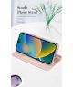Dux Ducis Skin Pro Series Apple iPhone 14 Pro Max Hoesje Wallet Goud