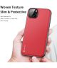 Dux Ducis Fino Series Apple iPhone 14 Plus Hoesje Back Cover Rood