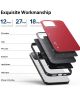 Dux Ducis Fino Series Apple iPhone 14 Pro Max Hoesje Back Cover Rood