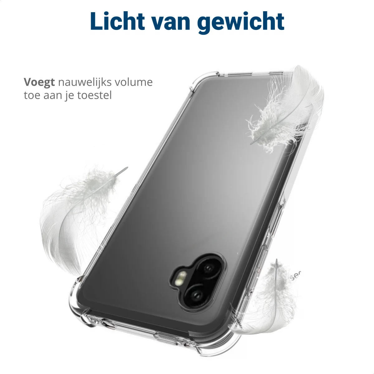 Samsung Galaxy Xcover 6 Pro Hoesje Schokbestendig Dun TPU Transparant afbeelding 5
