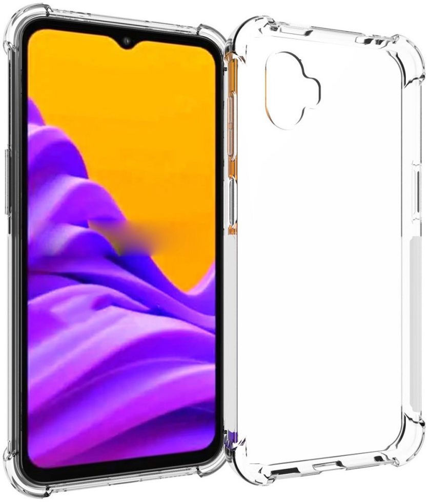 Samsung Galaxy Xcover 6 Pro Hoesje Schokbestendig Dun TPU Transparant afbeelding 1