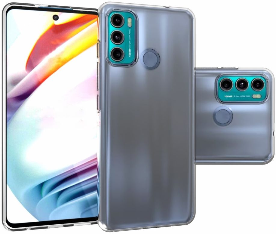 Motorola Moto G60 Hoesje Dun TPU Back Cover Transparant afbeelding 6