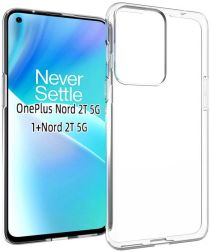 OnePlus Nord 2T Hoesje Dun TPU Back Cover Transparant