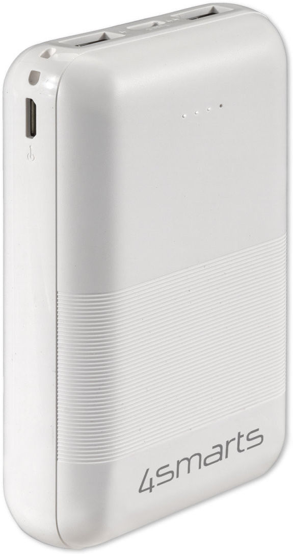 4smarts VoltHub Go2 USB-C/USB-A Powerbank 10.000 mAh Wit afbeelding 2