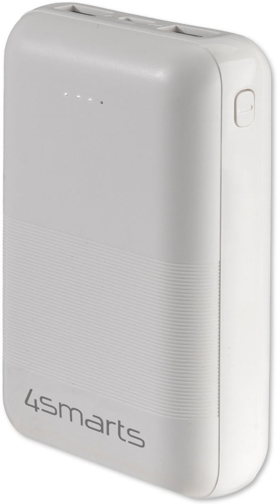 4smarts VoltHub Go2 USB-C/USB-A Powerbank 10.000 mAh Wit afbeelding 3