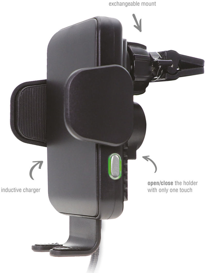 4smarts VoltBeam Touch 2 Autohouder Raam/Dashboard/Luchtrooster Zwart afbeelding 8