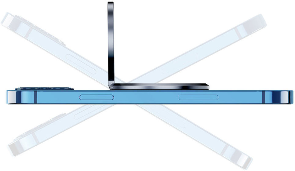4smarts Magnetische MagSafe Telefoon Bureauhouder met Kickstand Grijs afbeelding 8