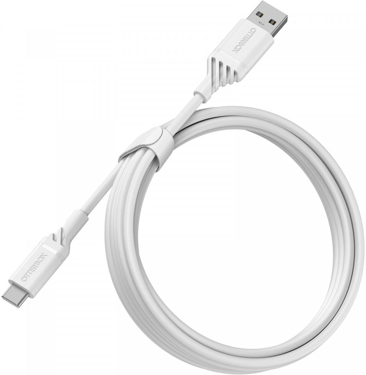 OtterBox USB-A naar USB-C Kabel 2 Meter 3A Wit afbeelding 2