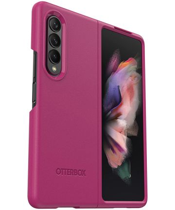 OtterBox Thin Flex Samsung Galaxy Z Fold 3 Hoesje Back Cover Roze Hoesjes