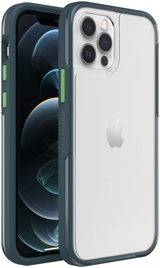 LifeProof See iPhone 12 / 12 Pro Hoesje Back Cover Transparant Blauw afbeelding 1