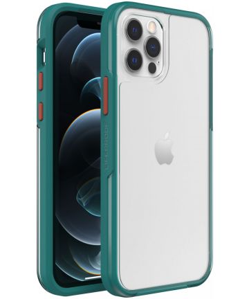 LifeProof See iPhone 12 / 12 Pro Hoesje Back Cover Transparant Groen Hoesjes