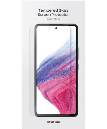 Tempered Glass Screen Protector for Galaxy A53 5G ET-FA536 transparent