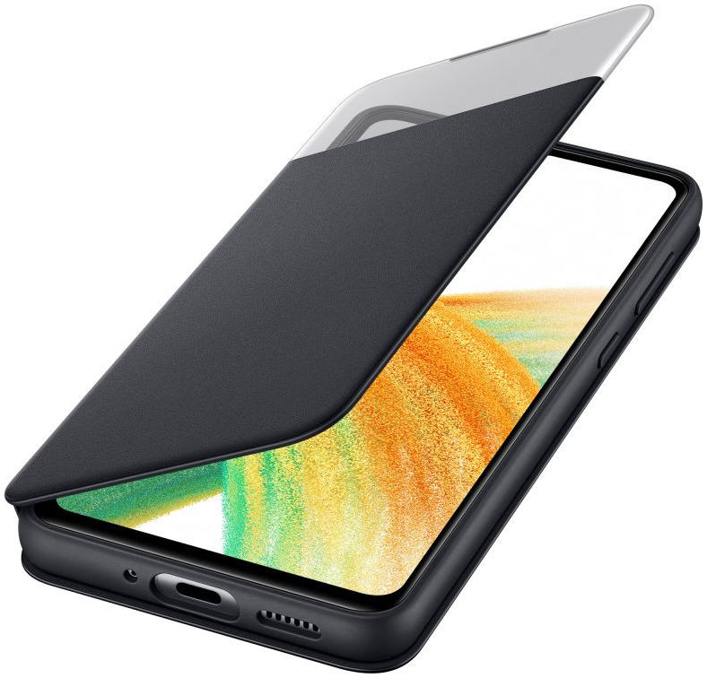 Origineel Samsung A33 Bundel (Clear View Cover en Screen Protector) afbeelding 2