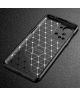 OnePlus Nord 2T Hoesje Siliconen Carbon TPU Back Cover Zwart