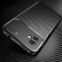 Samsung Galaxy Xcover 6 Pro Hoesje Siliconen Carbon TPU Cover Blauw afbeelding 5