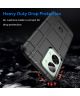 OnePlus Nord 2T Hoesje Shock Proof Rugged Shield Back Cover Zwart