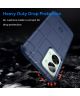OnePlus Nord 2T Hoesje Shock Proof Rugged Shield Back Cover Blauw