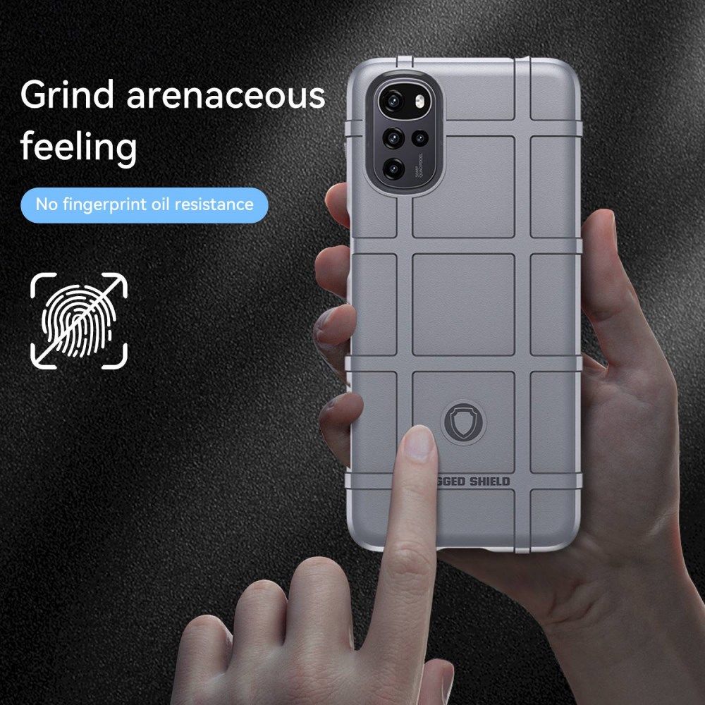 Motorola Moto E32 Hoesje Shock Proof Rugged Shield Back Cover Grijs afbeelding 7