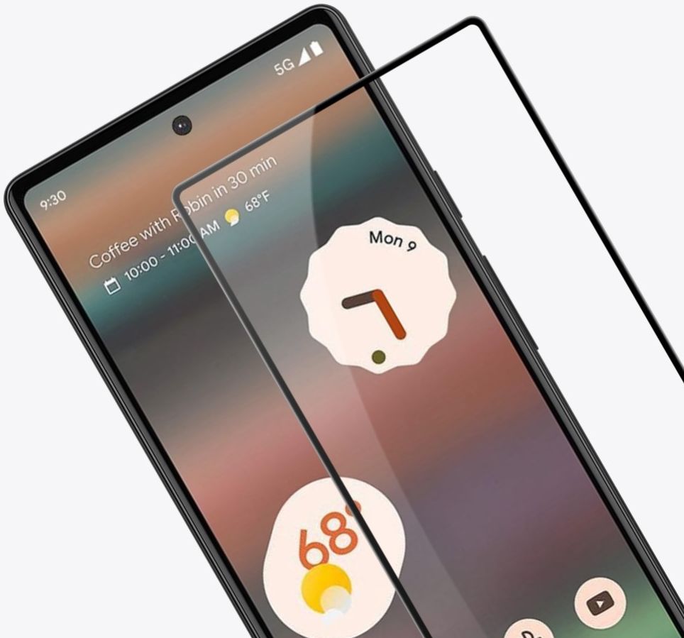 Nillkin Google Pixel 6a Screen Protector Anti-Explosie Tempered Glass afbeelding 2