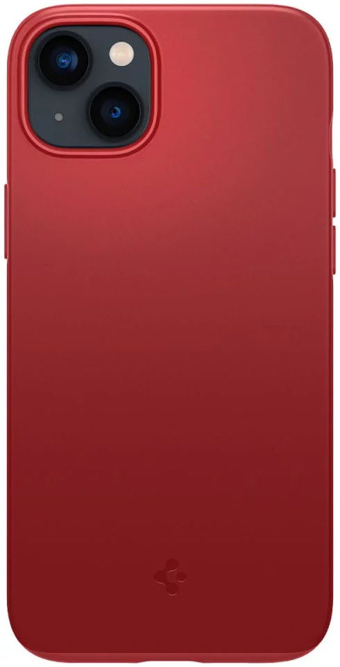 Spigen Thin Fit Apple iPhone 14 Hoesje Back Cover Rood afbeelding 3