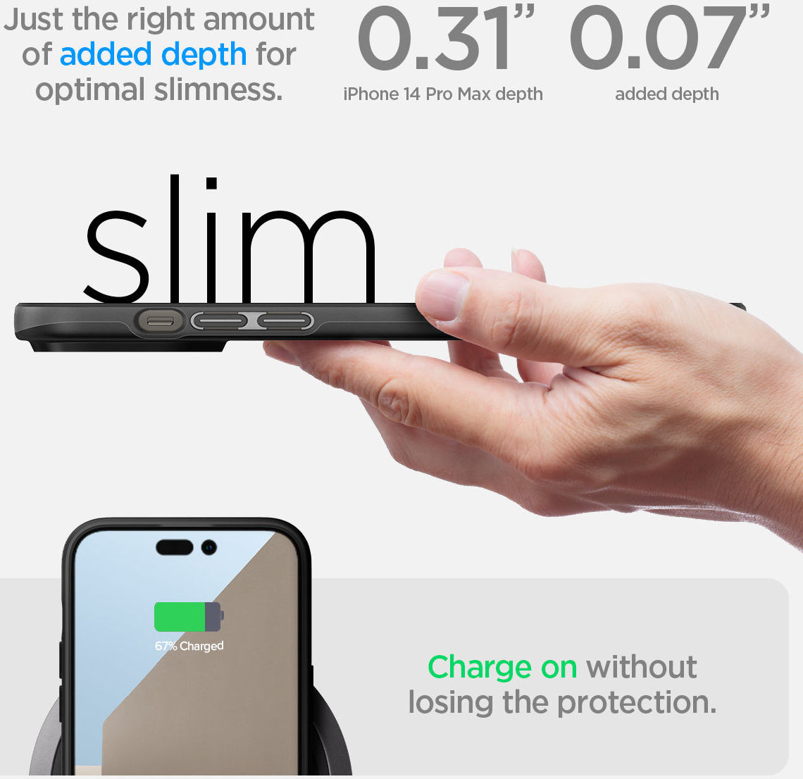Spigen Thin Fit Apple iPhone 14 Pro Max Hoesje Back Cover Zwart afbeelding 14