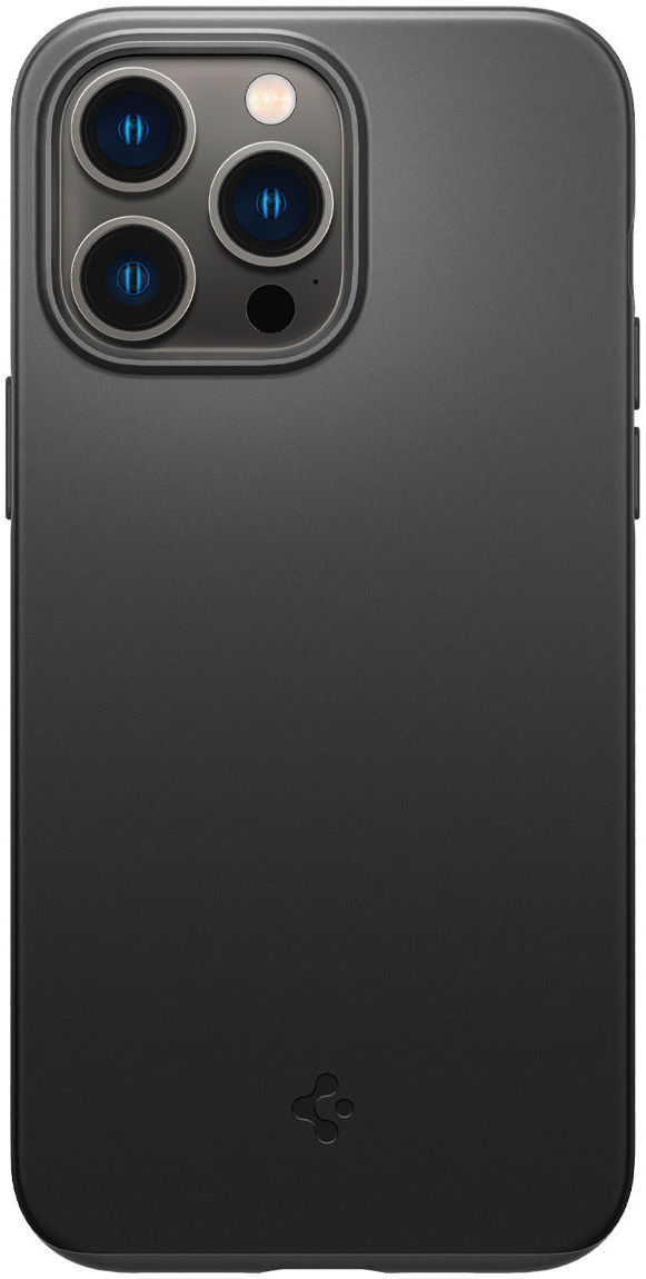 Spigen Thin Fit Apple iPhone 14 Pro Max Hoesje Back Cover Zwart afbeelding 2