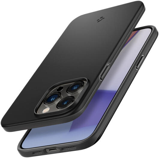 Spigen Thin Fit Apple iPhone 14 Pro Max Hoesje Back Cover Zwart afbeelding 5