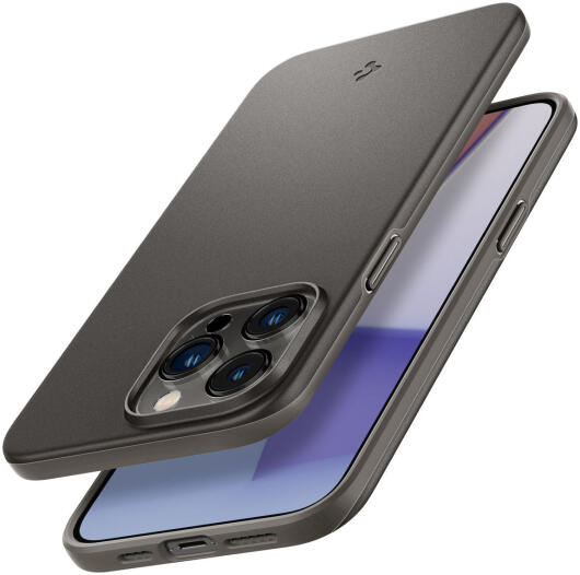 Spigen Thin Fit Apple iPhone 14 Pro Max Hoesje Back Cover Gunmetal afbeelding 4